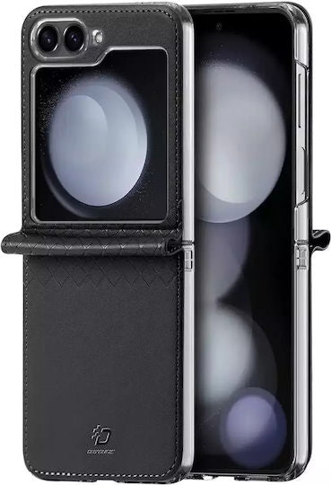 Dux Ducis Back Cover Δερμάτινο Μαύρο (Galaxy Z Flip6)